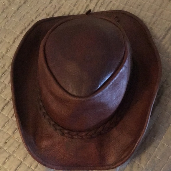 COPY - Australian leather hat - Picture 6 of 10